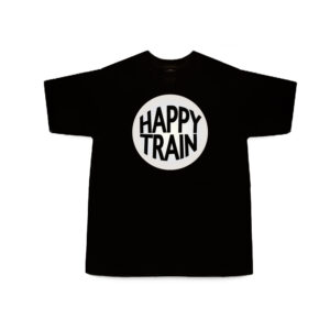 HAPPY TRAIN logo silver